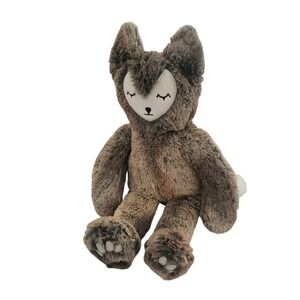 Slumberkins Woodland Fox Kin Plush Lovey Gradient Brown Soft Stuffed Animal 14"